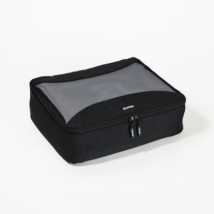Swae large packing cube – a spacious, lightweight travel organiser designed to keep clothing neatly packed and maximise space in your travel bag.